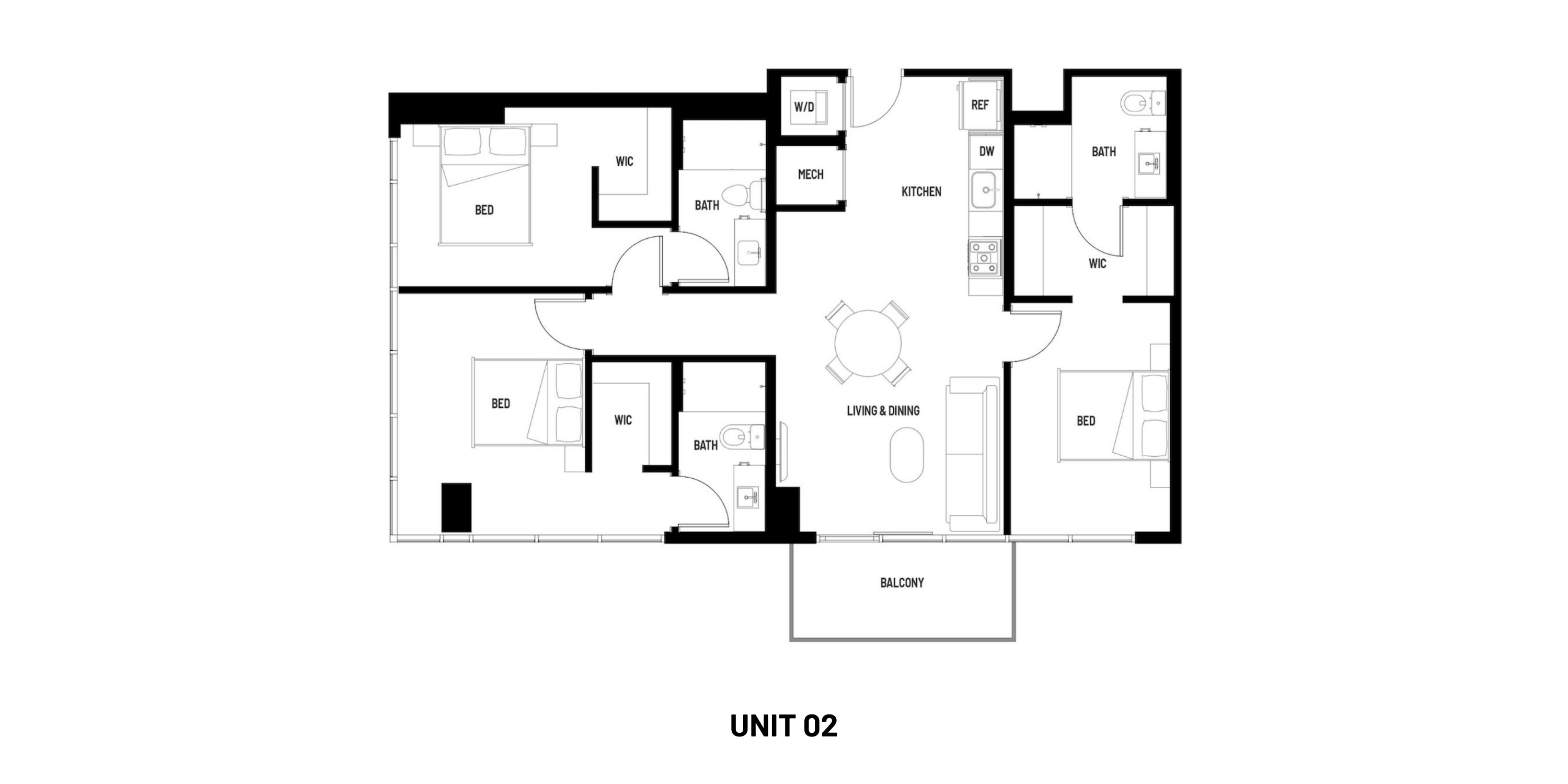3 BEDROOMS AT SOCIETY ATLANTA Image 3 3 BEDROOMS AT SOCIETY ATLANTA Image 3
